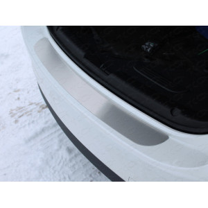 Накладка на задний бампер (лист шлифованный) Mazda 6 2015-2018