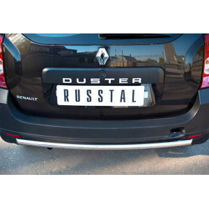 Renault Duster 4x2 2011-2014 Защита заднего бампера d42 (дуга)