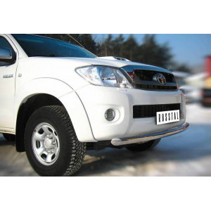 Toyota Hilux 2009-2014 Защита переднего бампера d63 (дуга)