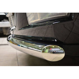 Cadillac Escalade 2007-2015 Защита переднего бампера d76 (дуга)