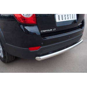 Chevrolet Captiva 2011-2013 Защита заднего бампера d63 (дуга)