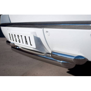 Chevrolet Tahoe 2012-2014 Защита заднего бампера d76/63