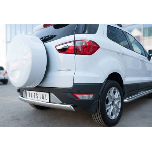 Ford Ecosport 2014- Защита заднего бампера d75х42 (дуга)