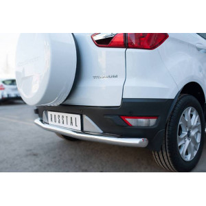 Ford Ecosport 2014- Защита заднего бампера d63 (секции)