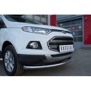 Ford Ecosport 2014- Защита переднего бампера d63 (дуга)
