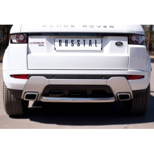 Land Rover Range Rover Evoque Dynamic 2011-2017 Защита заднего бампера d63 (дуга)