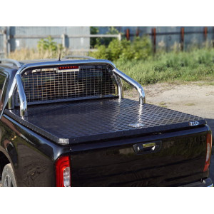 Защита кузова и заднего стекла 76,1 мм (для крышки)(без надписи) Fiat Fullback 2016-