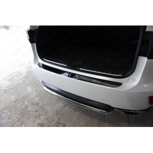 Накладка на задний бампер (лист зеркальный) Lexus RX200t/RX300/RX350/RX450h (AL20) 2015- (F-Sport)