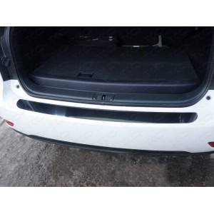 Накладка на задний бампер (лист зеркальный) Lexus RX 270 2010-2015