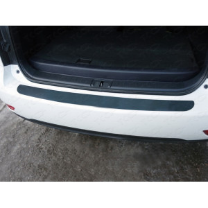 Накладка на задний бампер (лист шлифованный) Lexus RX 270 2010-2015