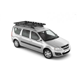 Багажник-корзина трехсекционная универсальная с основанием-решетка (ППК) 2100х1100мм на крышу автомобиля