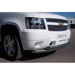 Chevrolet Tahoe 2012-2014 Защита переднего бампера d76/76