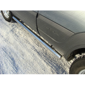 Пороги труба 60,3 мм Chevrolet Niva (Bertone Edition) 2011-