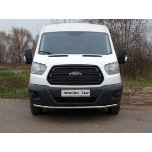 Защита передняя нижняя 42,4 мм Ford Transit    2016-