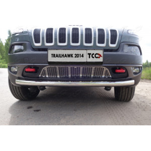 Решетка радиатора (лист) Jeep Cherokee (Trailhawk) 2014-