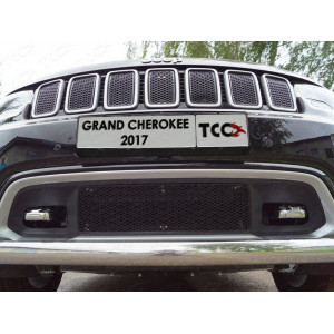 Решетка радиатора нижняя (лист AL) Jeep Grand Cherokee 2017-