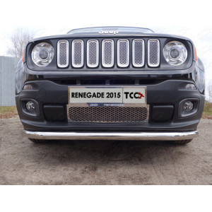 Решетка радиатора нижняя 12 мм Jeep Renegade 4WD 2015-    